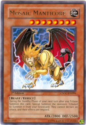 Mosaic Manticore [CSOC-EN094] Rare (ONLINE ORDER ONLY)