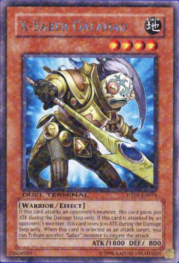 X-Saber Galahad [DT01-EN074] Rare (ONLINE ORDER ONLY)