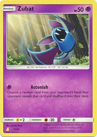 Zubat (11/30) [Sun & Moon: Trainer Kit - Alolan Raichu] (Online Only)