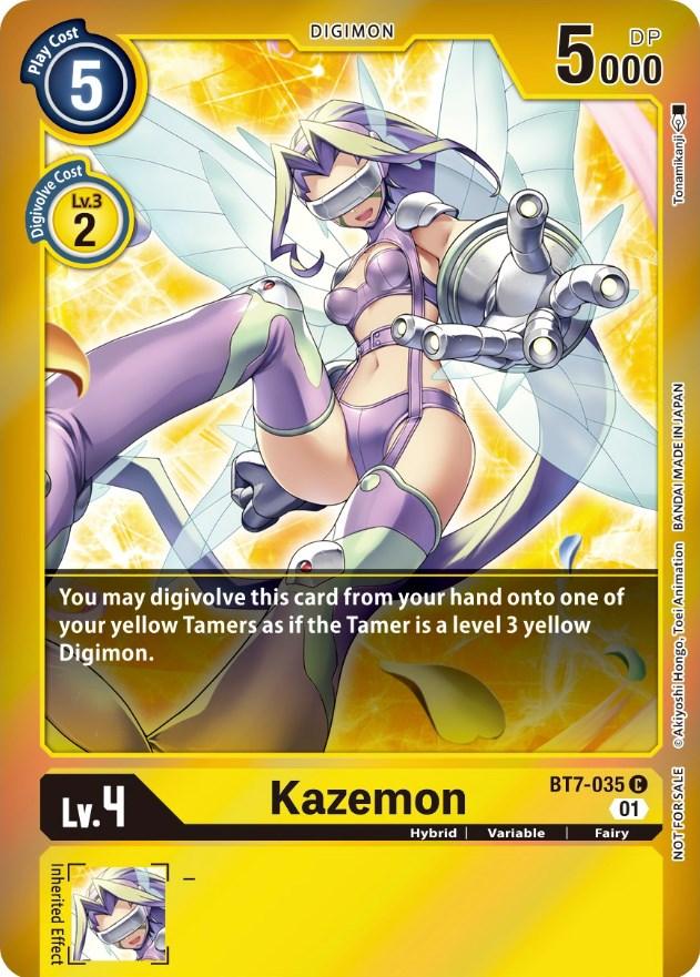 Kazemon [BT7-035] (Event Pack 3) [Next Adventure Promos] (ONLINE ORDER ONLY)