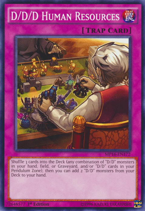 D/D/D Human Resources [MP16-EN172] Common (ONLINE ORDER ONLY)