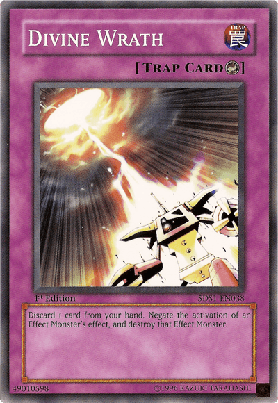 Divine Wrath [5DS1-EN038] Common (ONLINE ORDER ONLY)