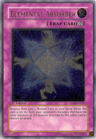 Elemental Absorber [EOJ-EN056] Ultimate Rare (ONLINE ORDER ONLY)