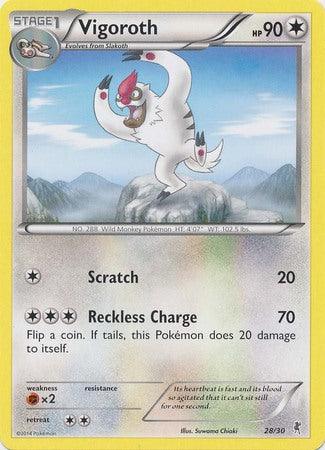Vigoroth (28/30) [XY: Trainer Kit 1 - Bisharp] (Online Only)