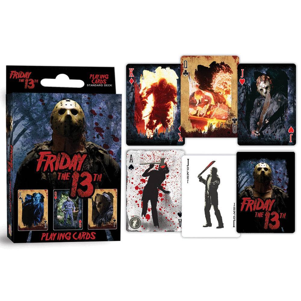 Friday the 13th Playing Cards - 54 Card Deck (ONLINE ORDER ONLY)