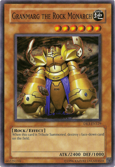 Granmarg the Rock Monarch [DR3-EN129] Super Rare (ONLINE ORDER ONLY)