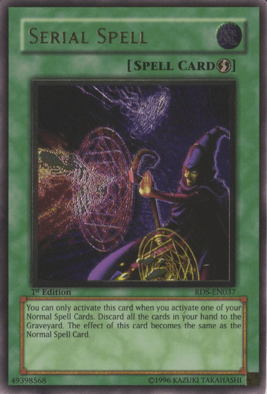 Serial Spell [RDS-EN037] Ultimate Rare (ONLINE ORDER ONLY)