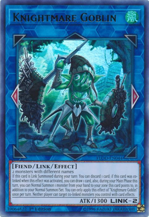 Knightmare Goblin [FLOD-EN044] Ultra Rare (ONLINE ORDER ONLY)