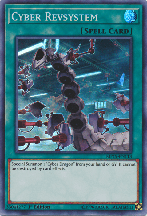Cyber Revsystem [MP19-EN118] Super Rare (ONLINE ORDER ONLY)