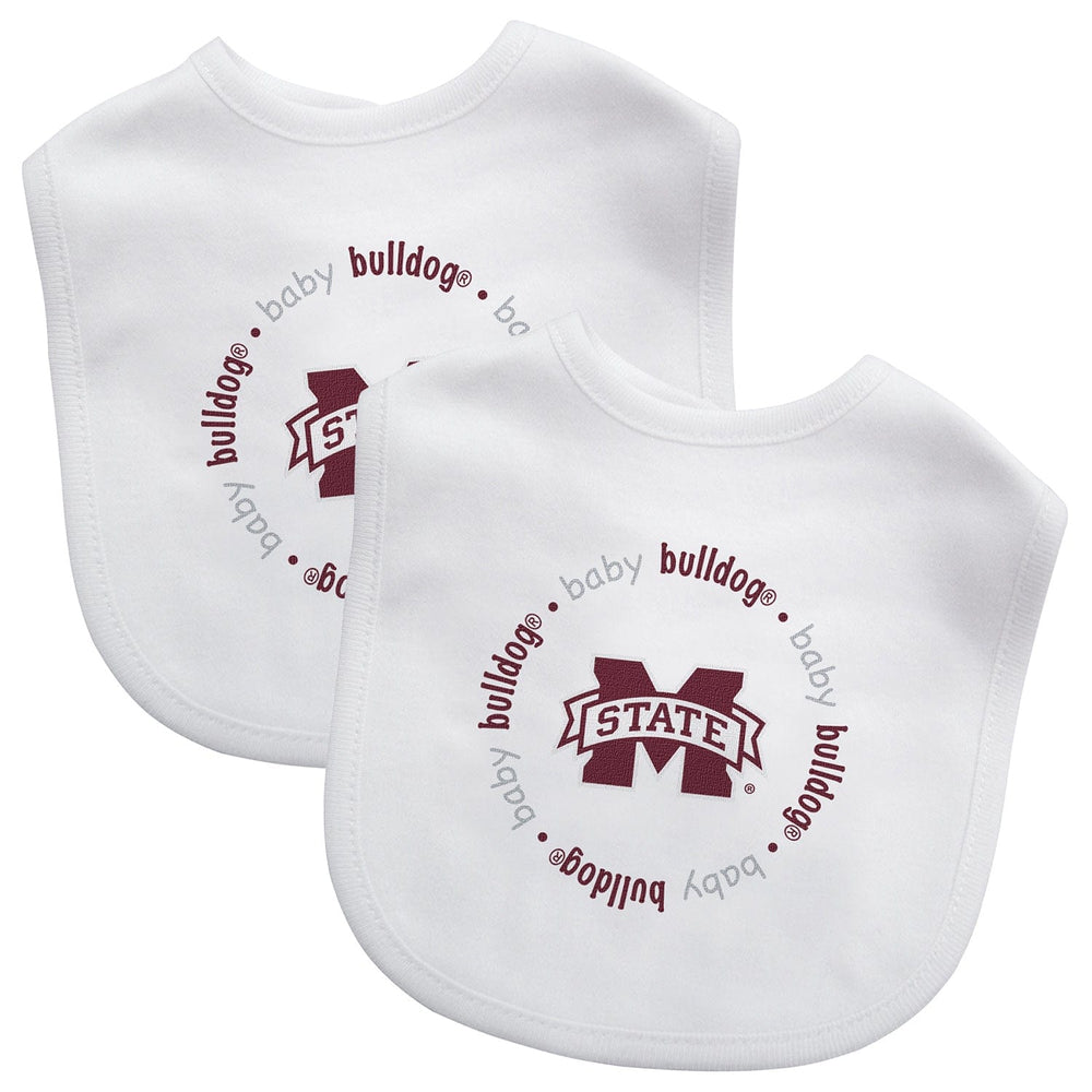 Mississippi State Bulldogs - Baby Bibs 2-Pack (ONLINE ORDER ONLY)