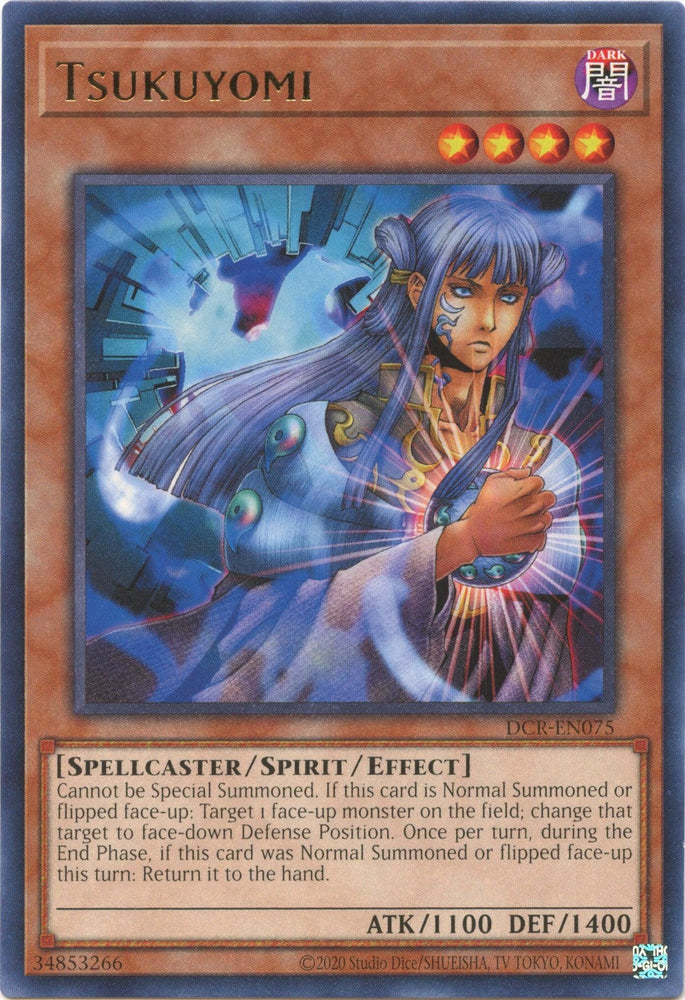 Tsukuyomi (25th Anniversary) [DCR-EN075] Rare (ONLINE ORDER ONLY)