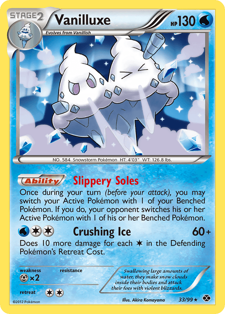 Vanilluxe (33/99) [Black & White: Next Destinies] (Online Only)