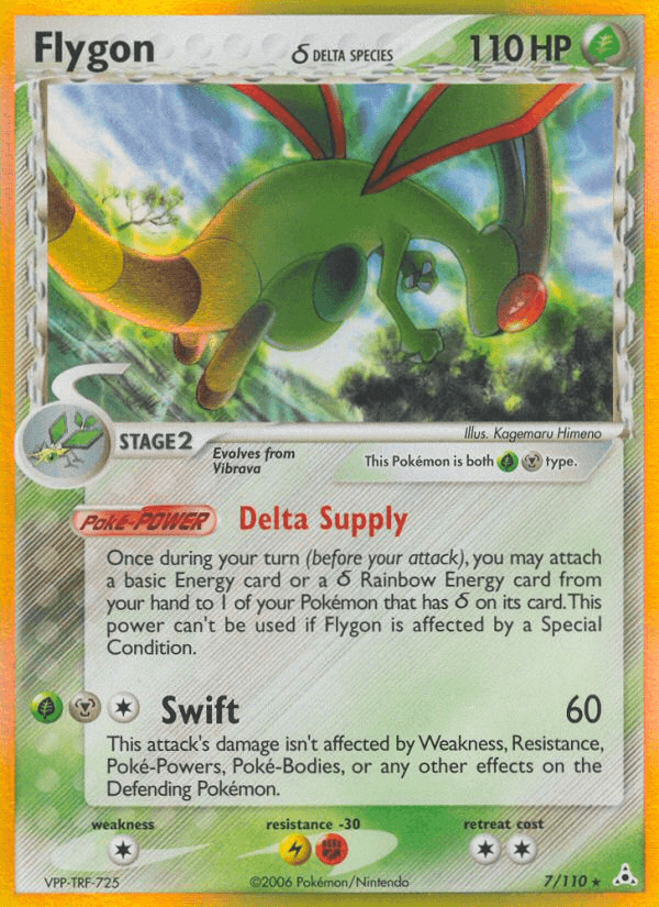 Flygon (7/110) (Delta Species) [EX: Holon Phantoms] (Online Only)