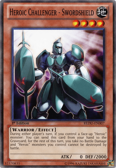 Heroic Challenger - Swordshield [REDU-EN007] Common (ONLINE ORDER ONLY)