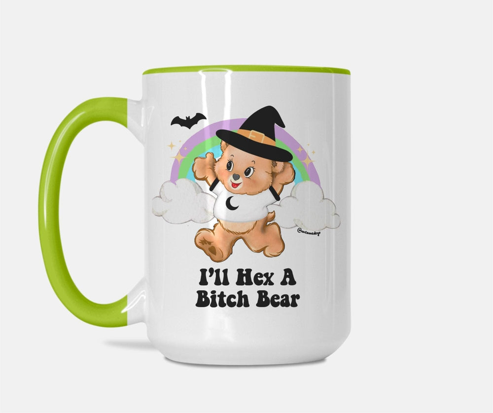 I'll Hex A Bitch Bear Lolly The Bear Halloween Mug (ONLINE ORDER ONLY)