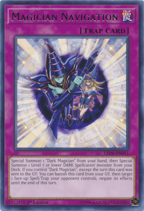 Magician Navigation [LED6-EN011] Rare (ONLINE ORDER ONLY)