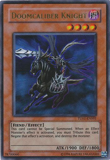 Doomcaliber Knight [TU01-EN001] Ultra Rare (ONLINE ORDER ONLY)
