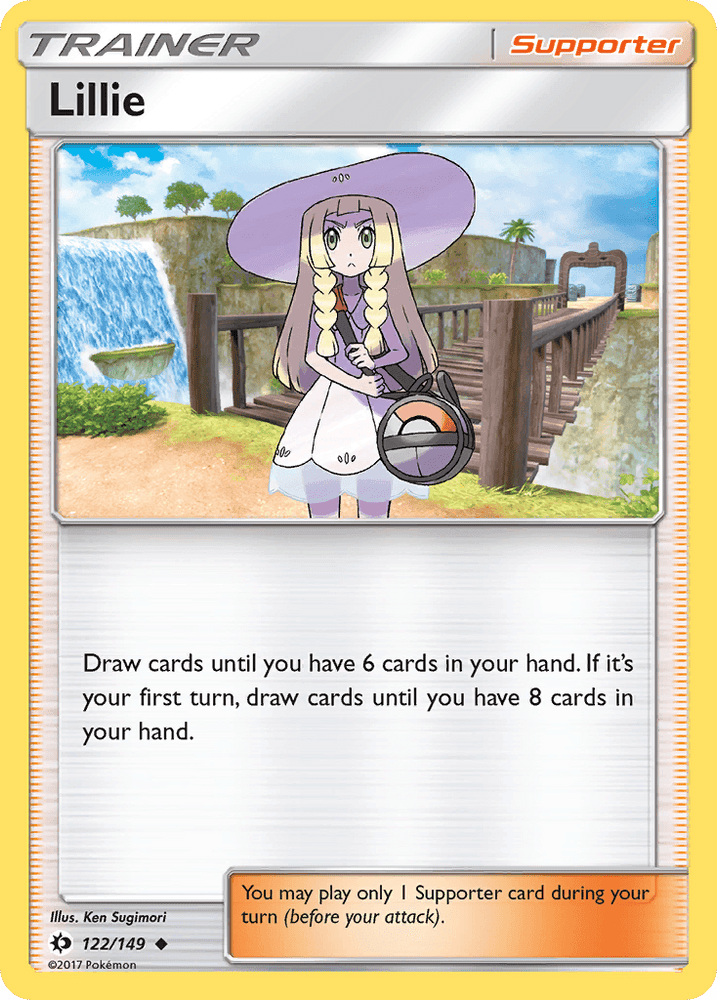 Lillie (122/149) [Sun & Moon: Base Set] (Online Only)