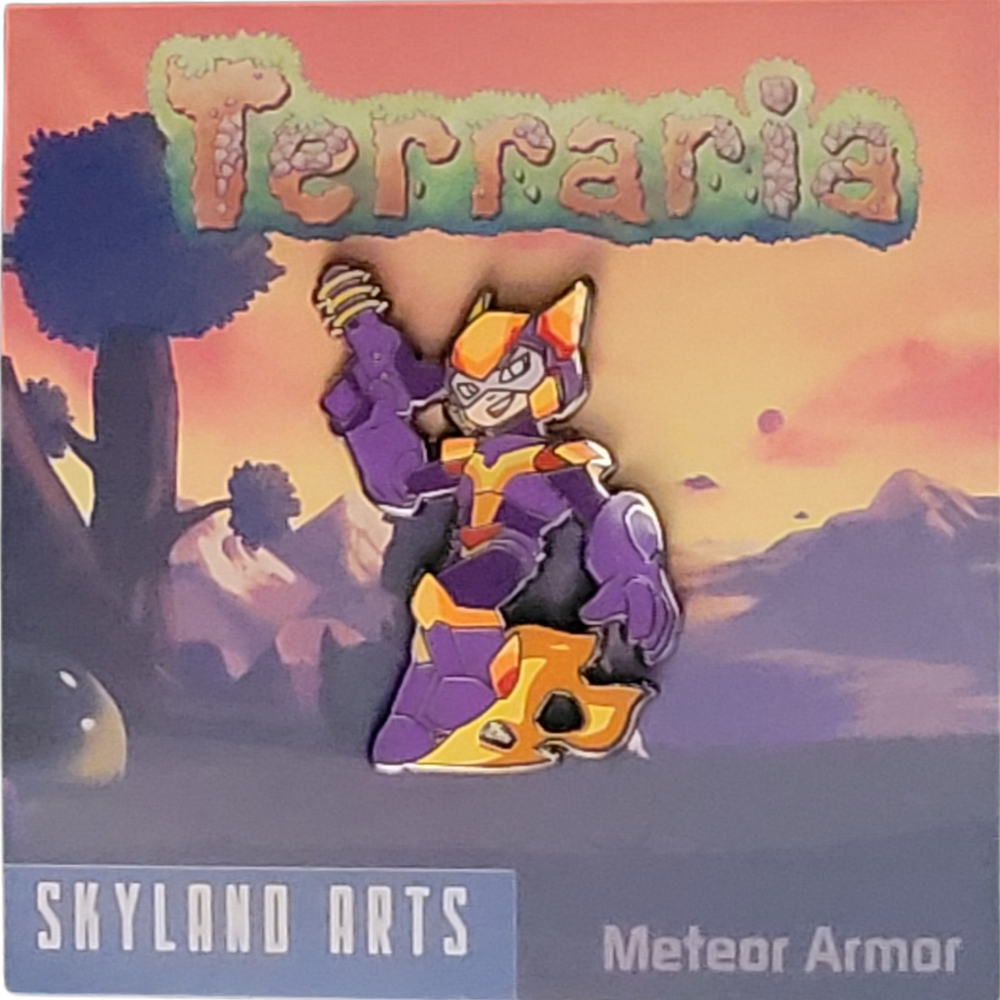 Meteor Armor PC Hard Enamel Pin (ONLINE ORDER ONLY)