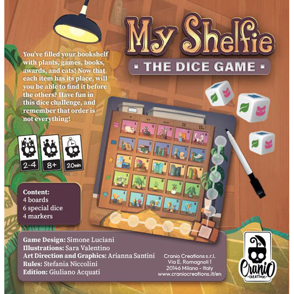 My Shelfie: The Dice Game (Online Order Only)