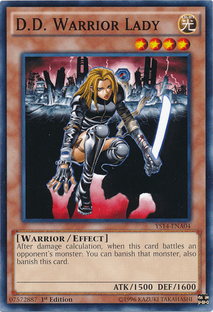 D.D. Warrior Lady [YS14-ENA04] Common (ONLINE ORDER ONLY)