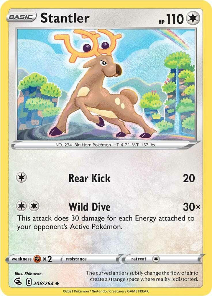 Stantler (208/264) [Sword & Shield: Fusion Strike] (Online Only)
