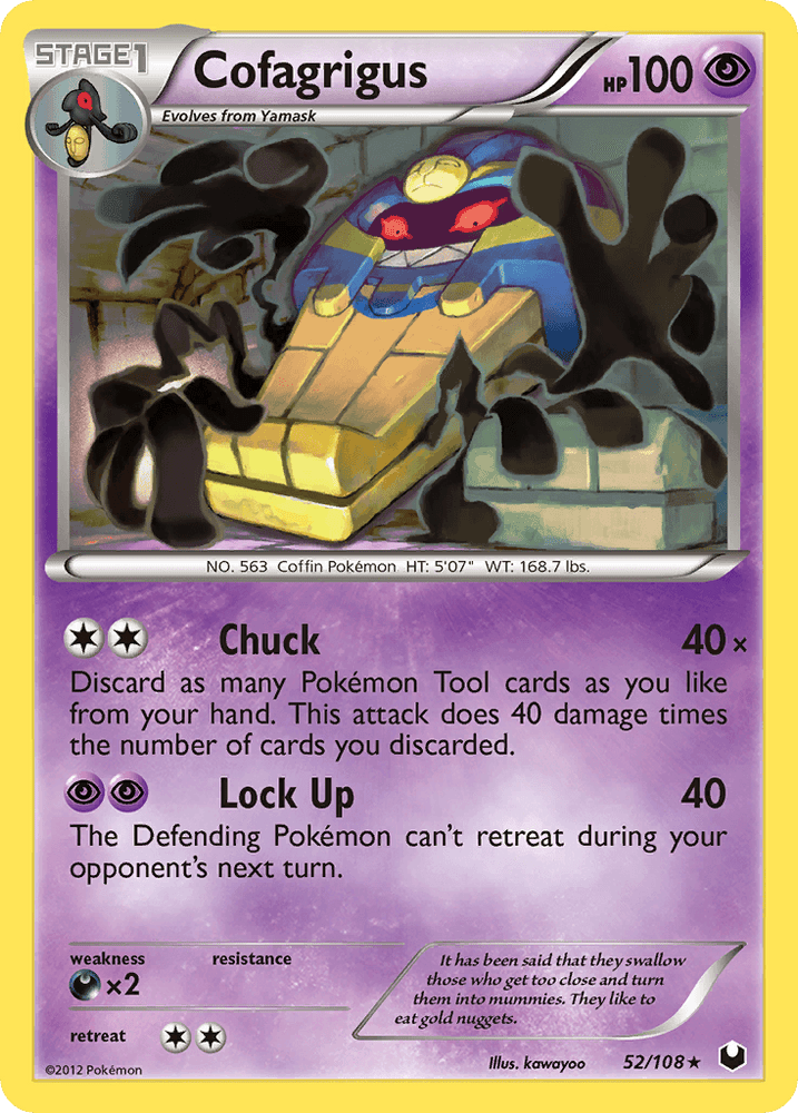 Cofagrigus (52/108) [Black & White: Dark Explorers] (Online Only)