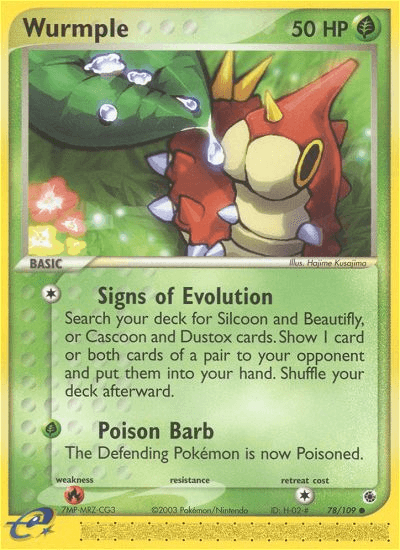Wurmple (78/109) [EX: Ruby & Sapphire] (Online Only)