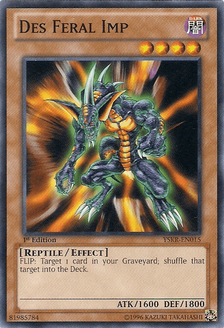 Des Feral Imp [YSKR-EN015] Common (ONLINE ORDER ONLY)