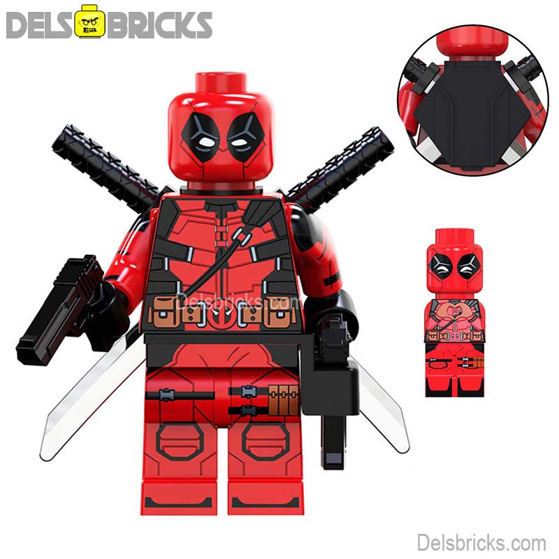 Deadpool 3 Lego marvel Custom Minifigures (ONLINE ORDER ONLY)