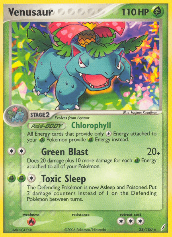 Venusaur (28/100) [EX: Crystal Guardians] (Online Only)