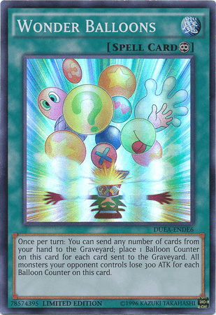 Wonder Balloons [DUEA-ENDE6] Super Rare (ONLINE ORDER ONLY)