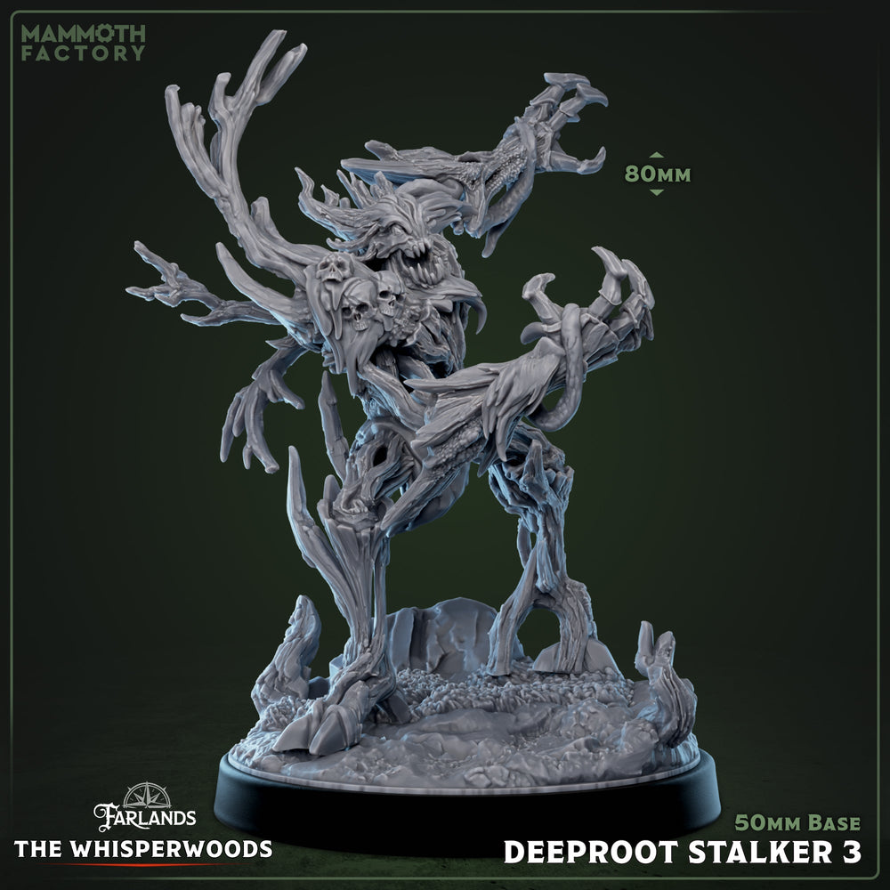 Deeproot Stalker: Sculpt 3 (Treefolk / Ent) (ONLINE ORDER ONLY)