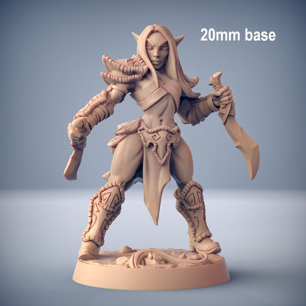 Deepwood Alfar (Female Woodelf Rogue) (Online Order Only)