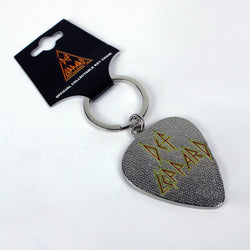 Def Leppard Pick Logo Metal Keychain (Online Order Only)