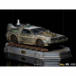 Iron Studios Back to the Future Part III DeLorean 1:10 Scale Statue (ONLINE ORDER ONLY)