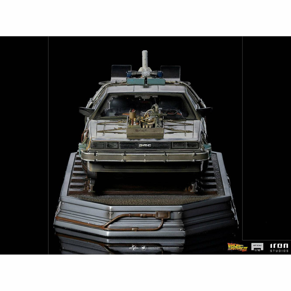 Iron Studios Back to the Future Part III DeLorean 1:10 Scale Statue (ONLINE ORDER ONLY)