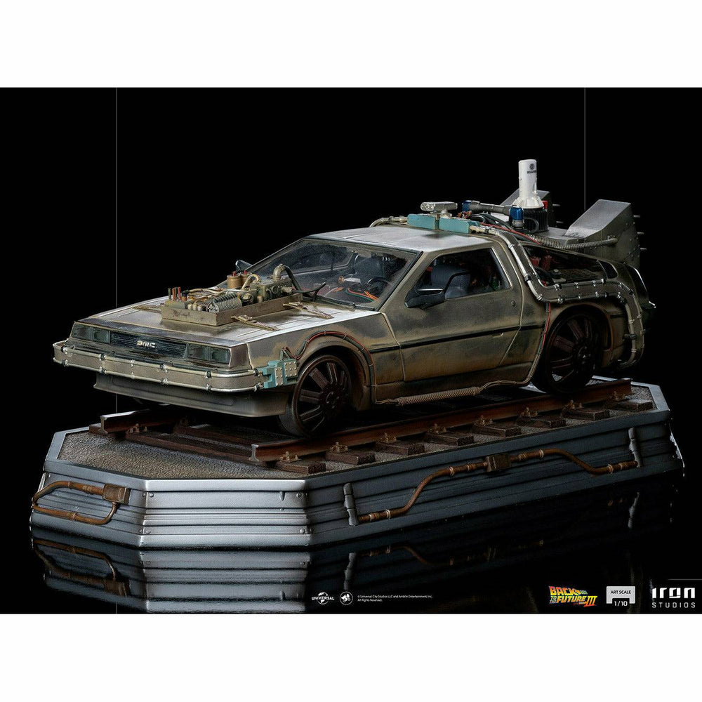 Iron Studios Back to the Future Part III DeLorean 1:10 Scale Statue (ONLINE ORDER ONLY)