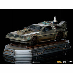 Iron Studios Back to the Future Part III DeLorean 1:10 Scale Statue (ONLINE ORDER ONLY)
