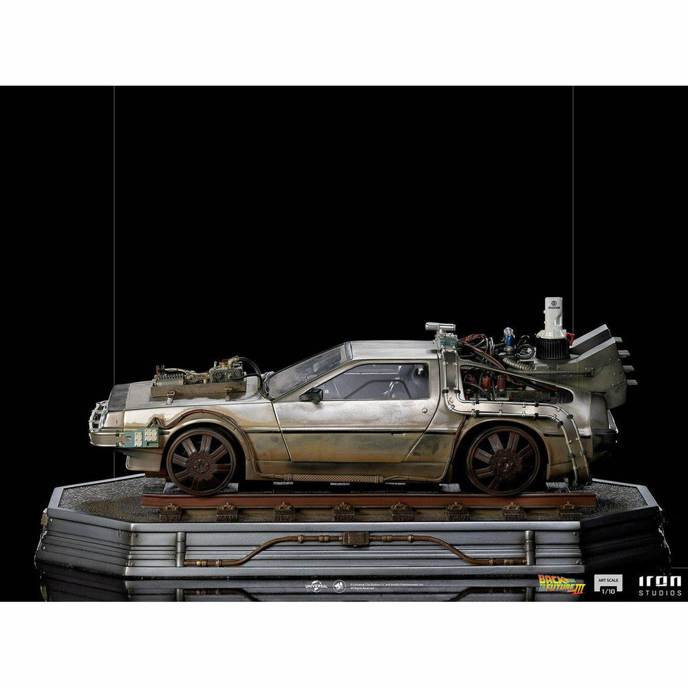Iron Studios Back to the Future Part III DeLorean 1:10 Scale Statue (ONLINE ORDER ONLY)