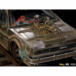 Iron Studios Back to the Future Part III DeLorean 1:10 Scale Statue (ONLINE ORDER ONLY)