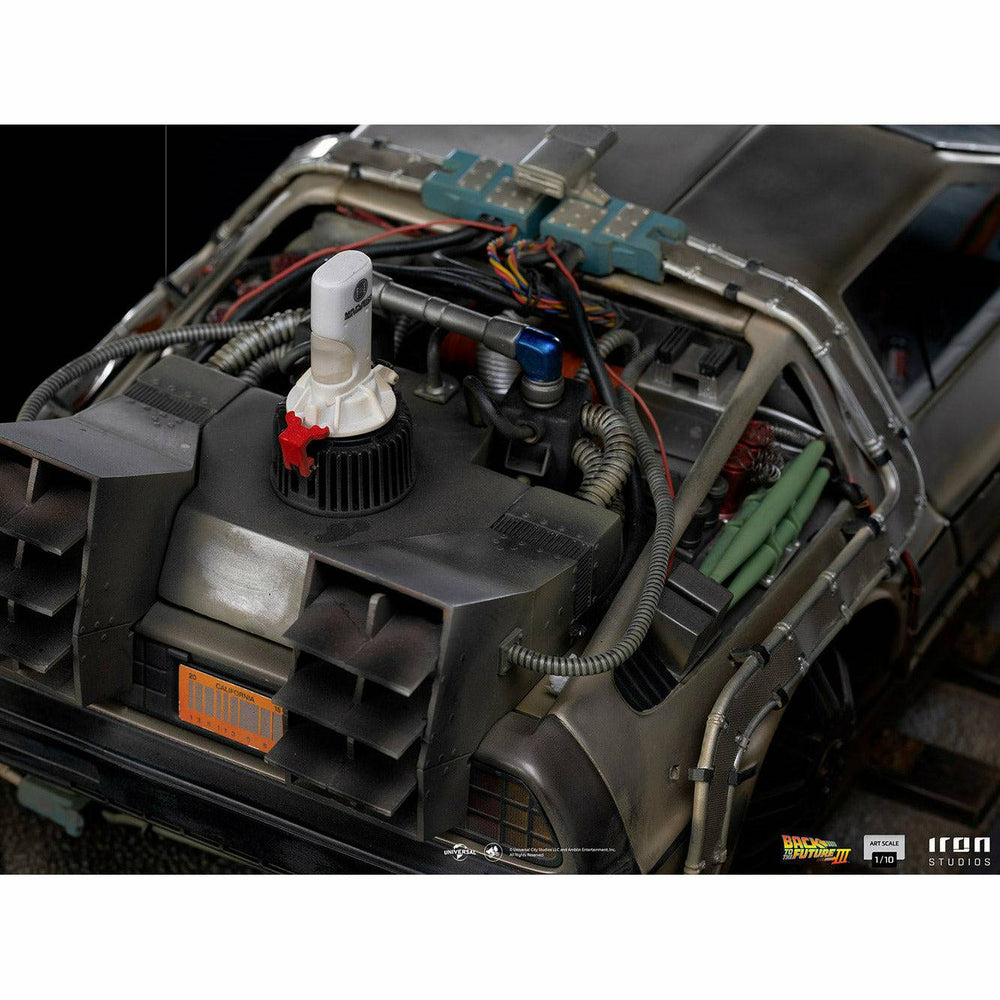 Iron Studios Back to the Future Part III DeLorean 1:10 Scale Statue (ONLINE ORDER ONLY)