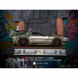 Iron Studios Back to the Future Part III DeLorean 1:10 Scale Statue (ONLINE ORDER ONLY)