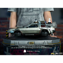 Iron Studios Back to the Future Part II DeLorean (Regular Version) 1:10 Scale Statue (ONLINE ORDER ONLY)
