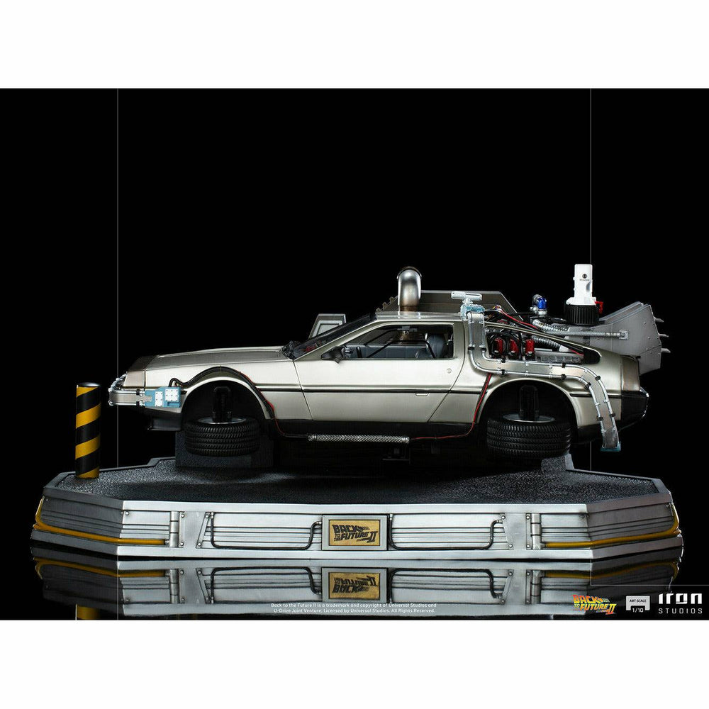 Iron Studios Back to the Future Part II DeLorean (Regular Version) 1:10 Scale Statue (ONLINE ORDER ONLY)