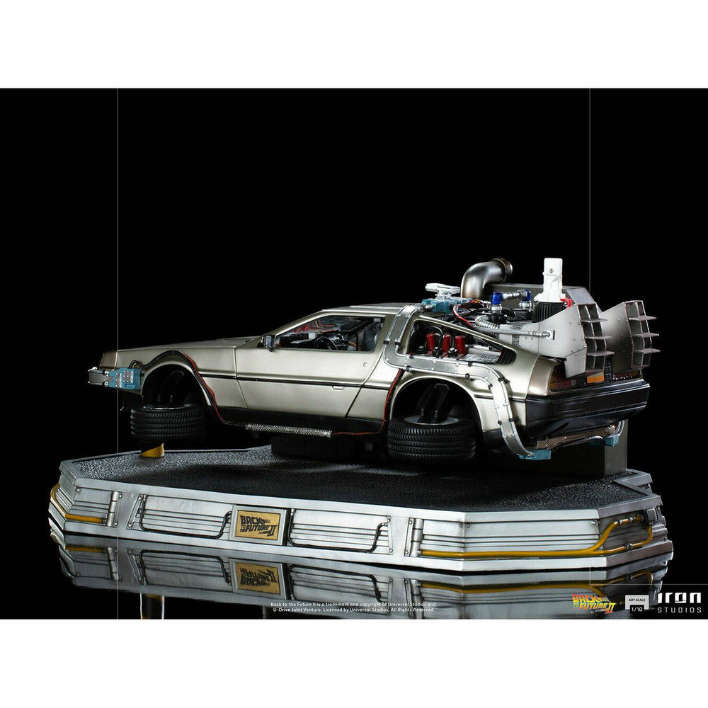 Iron Studios Back to the Future Part II DeLorean (Regular Version) 1:10 Scale Statue (ONLINE ORDER ONLY)