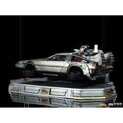 Iron Studios Back to the Future Part II DeLorean (Regular Version) 1:10 Scale Statue (ONLINE ORDER ONLY)