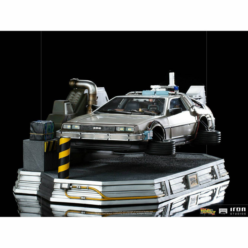 Iron Studios Back to the Future Part II DeLorean (Regular Version) 1:10 Scale Statue (ONLINE ORDER ONLY)
