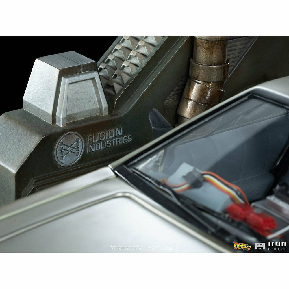 Iron Studios Back to the Future Part II DeLorean (Regular Version) 1:10 Scale Statue (ONLINE ORDER ONLY)