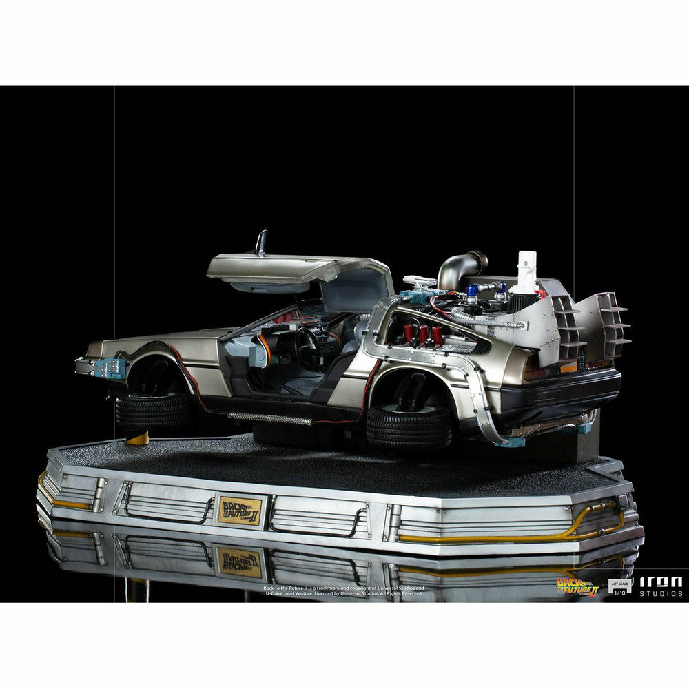 Iron Studios Back to the Future Part II DeLorean (Regular Version) 1:10 Scale Statue (ONLINE ORDER ONLY)
